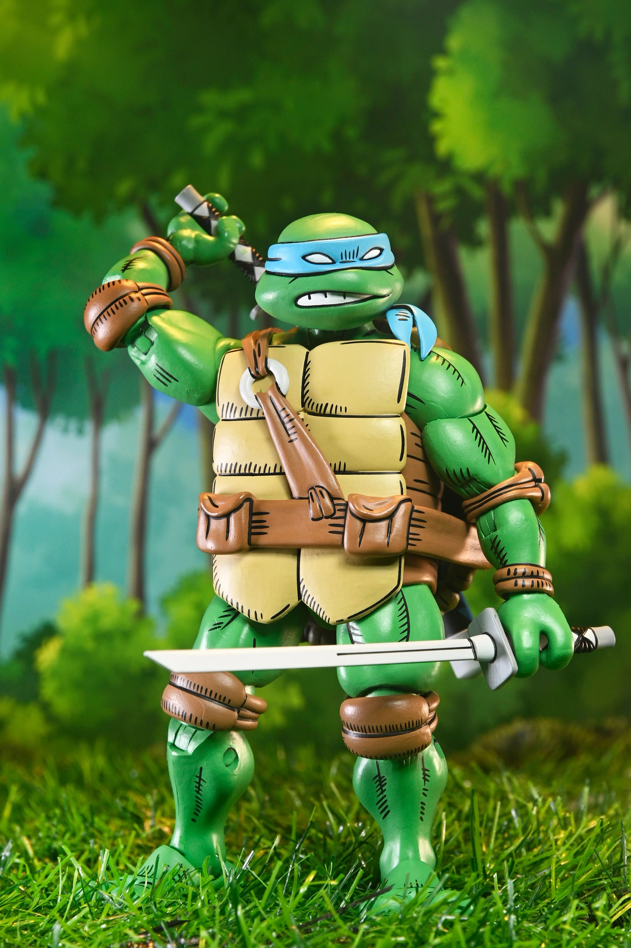 Teenage Mutant Ninja Turtles x Usagi Yojimbo - Ultimate Leonardo 7" Scale Action Figure - Image 9