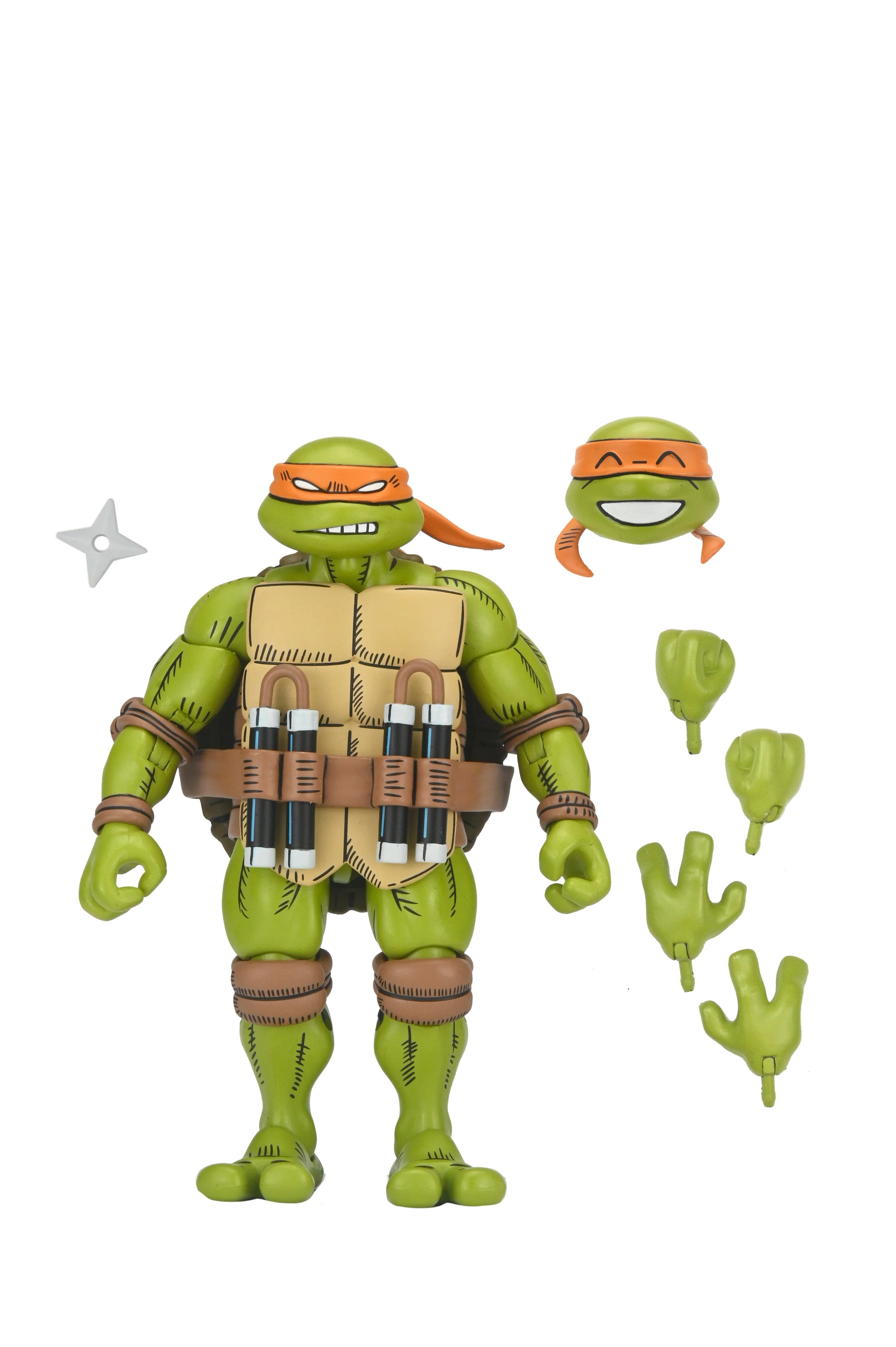 Teenage Mutant Ninja Turtles x Usagi Yojimbo - Ultimate 7β Scale Action Figure Bundle (Usagi, Leonardo, Donatello, Raphael & Michelangelo) - Image 60