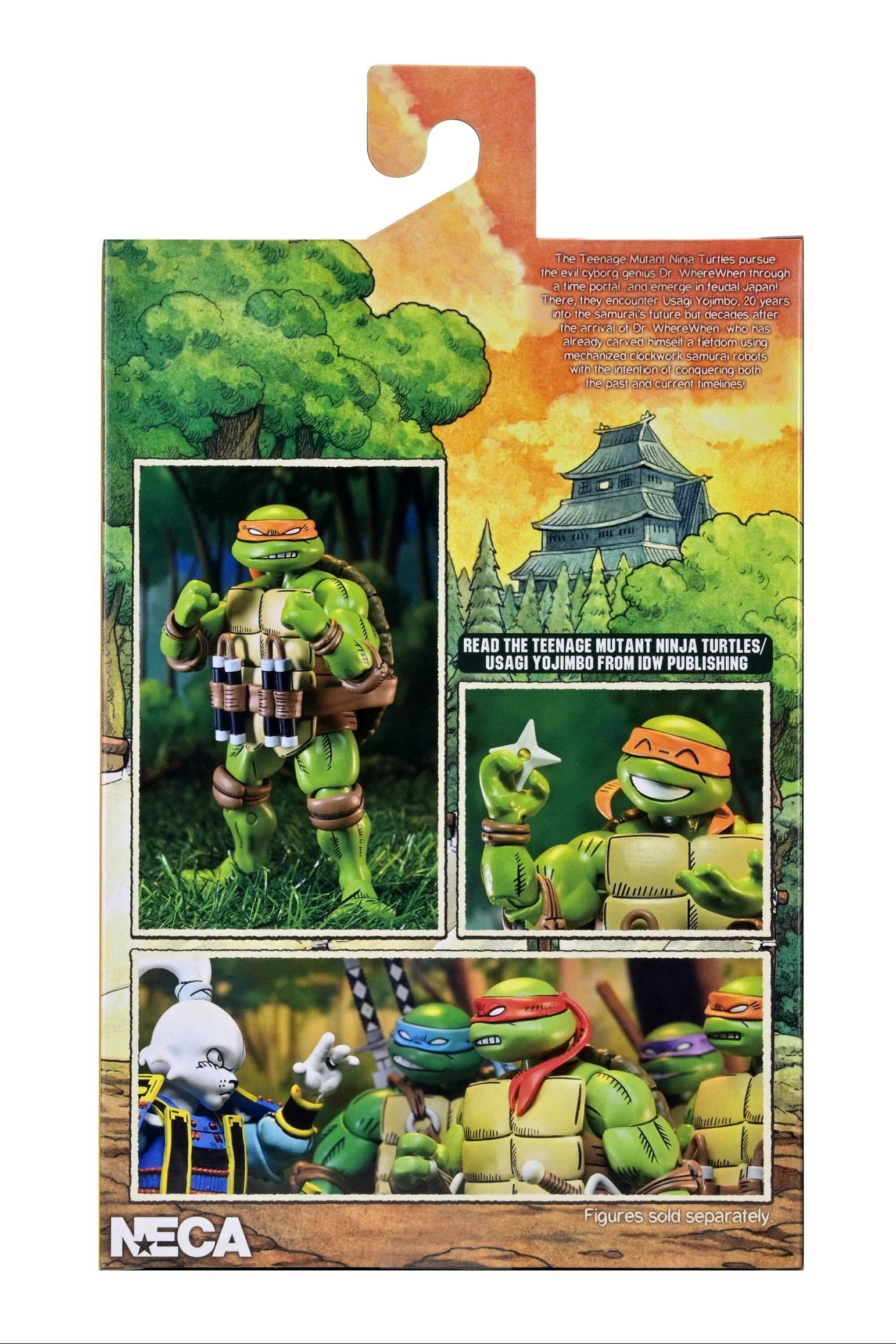 Teenage Mutant Ninja Turtles x Usagi Yojimbo - Ultimate 7β Scale Action Figure Bundle (Usagi, Leonardo, Donatello, Raphael & Michelangelo) - Image 62