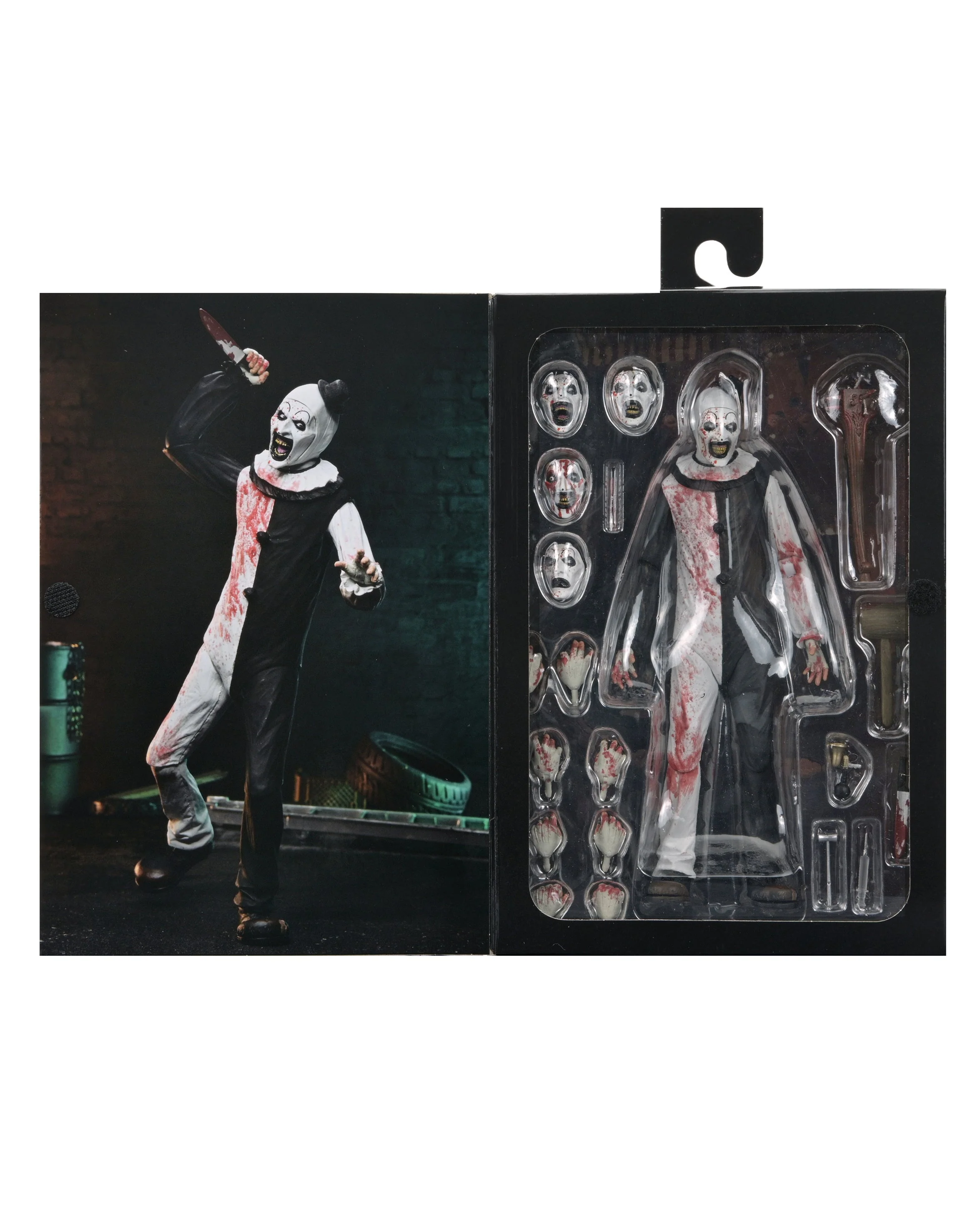 Terrifier 2 - Ultimate Art the Clown 7" Scale Action Figure (Blood Splattered) (PRE-ORDER) - Image 16