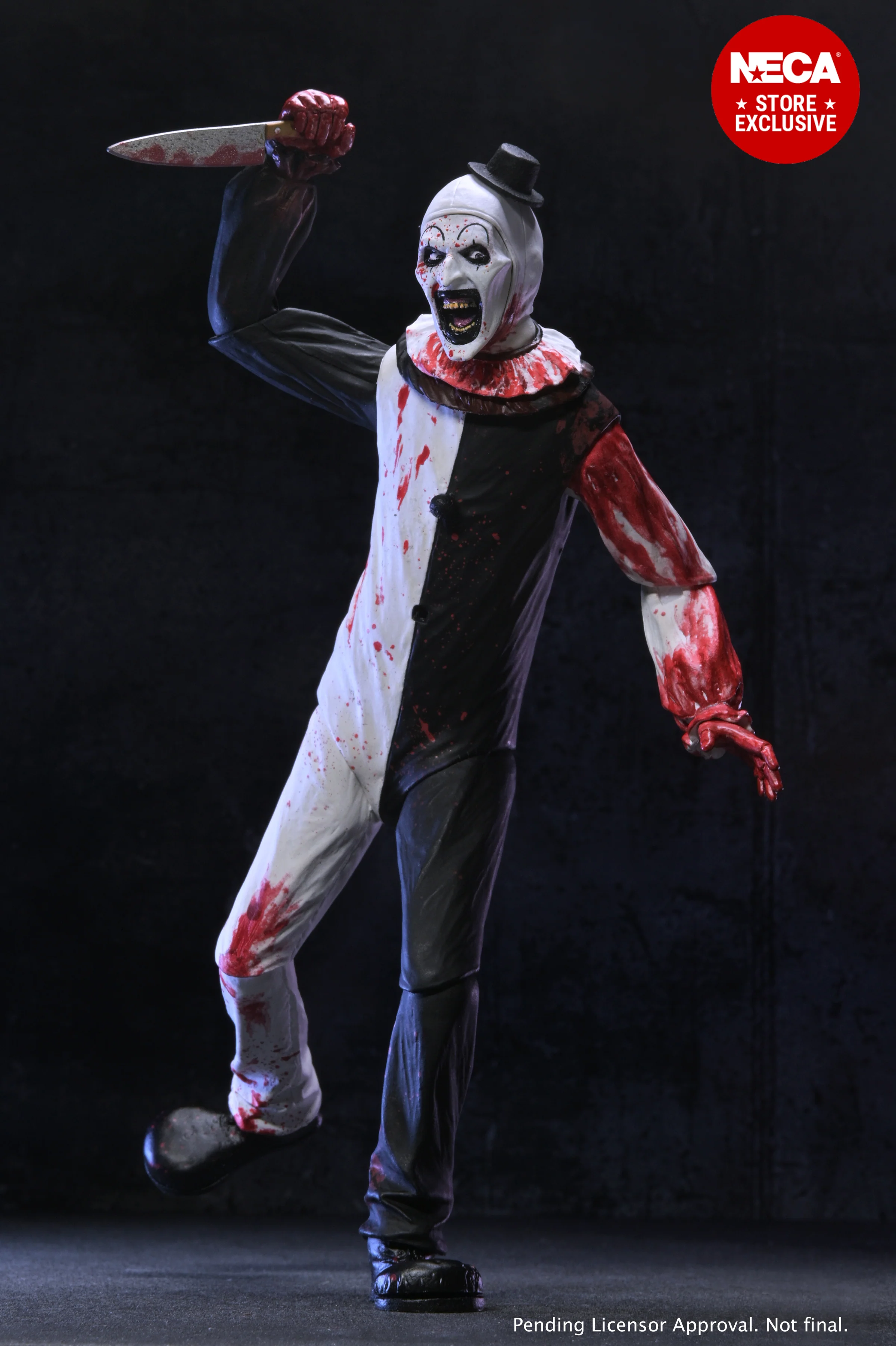 Terrifier - Bloody Art the Clown 1/4 Scale Action Figure (PRE-ORDER) (NECA STORE EXCLUSIVE) - Image 4