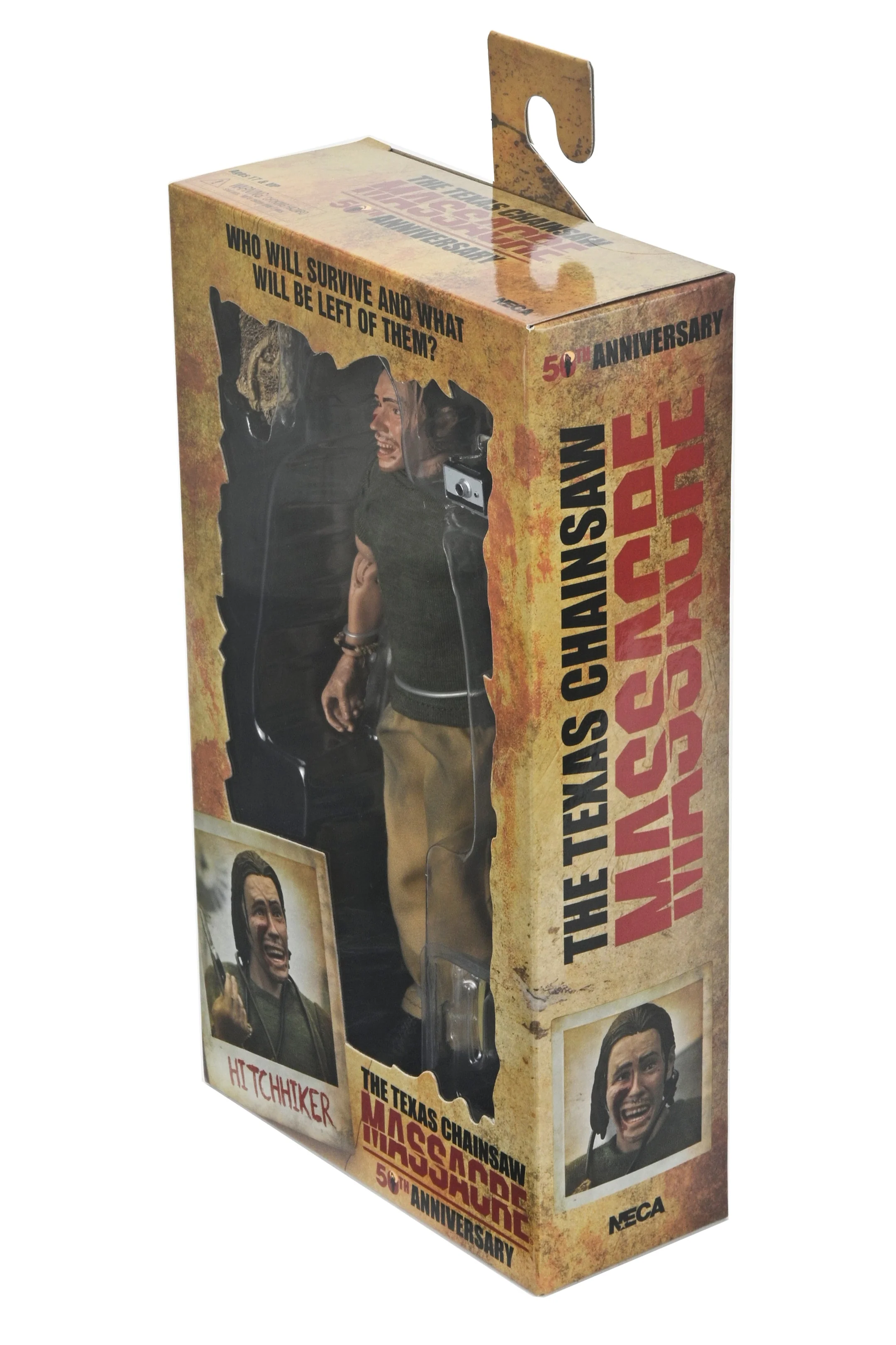 Texas Chainsaw Massacre - 50th Anniversary Hitchhiker 8" Clothed Action Figure - Image 14