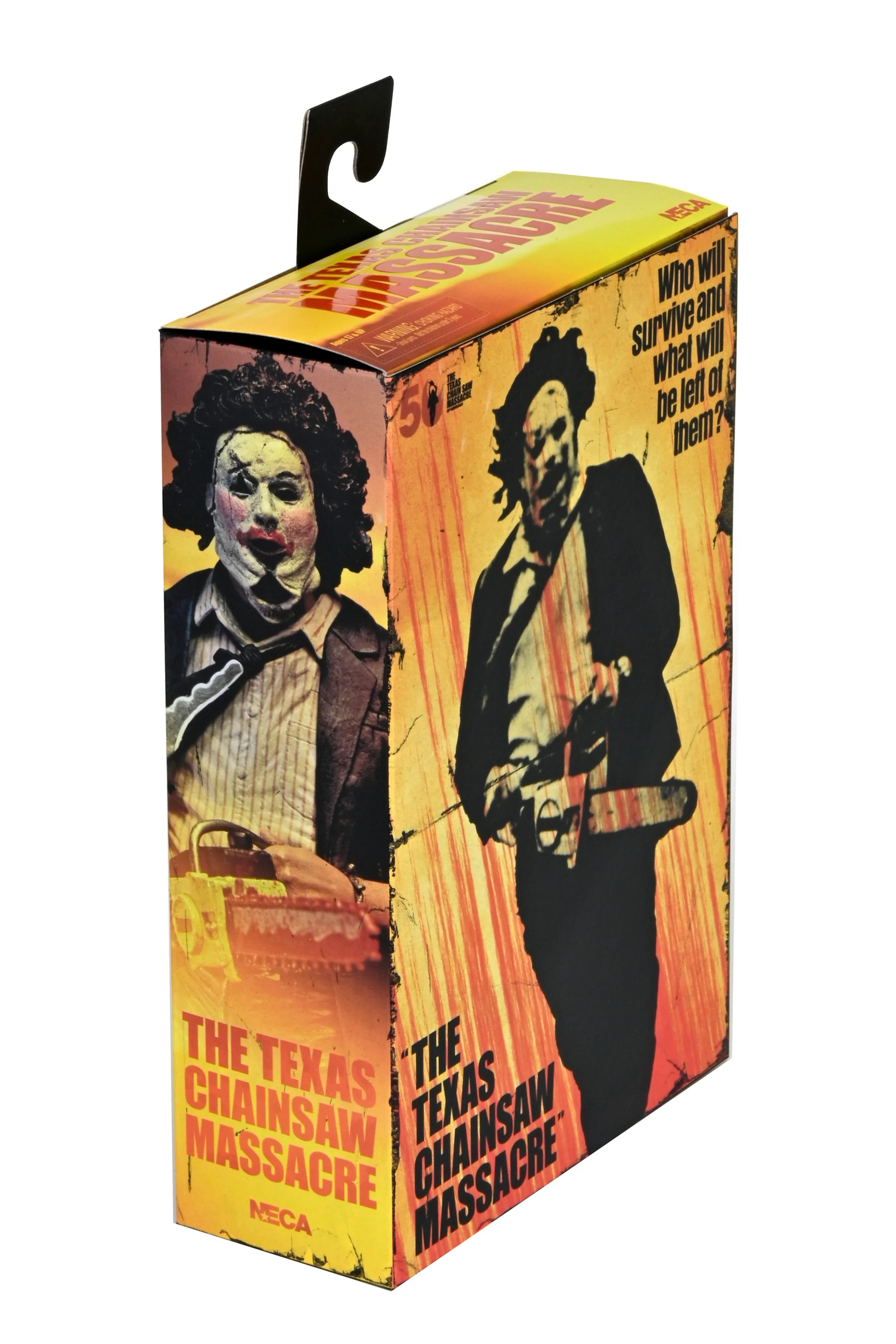 Texas Chainsaw Massacre - 50th Anniversary Ultimate Leatherface with Pretty Woman Mask 7" Scale Action Figure - Image 17