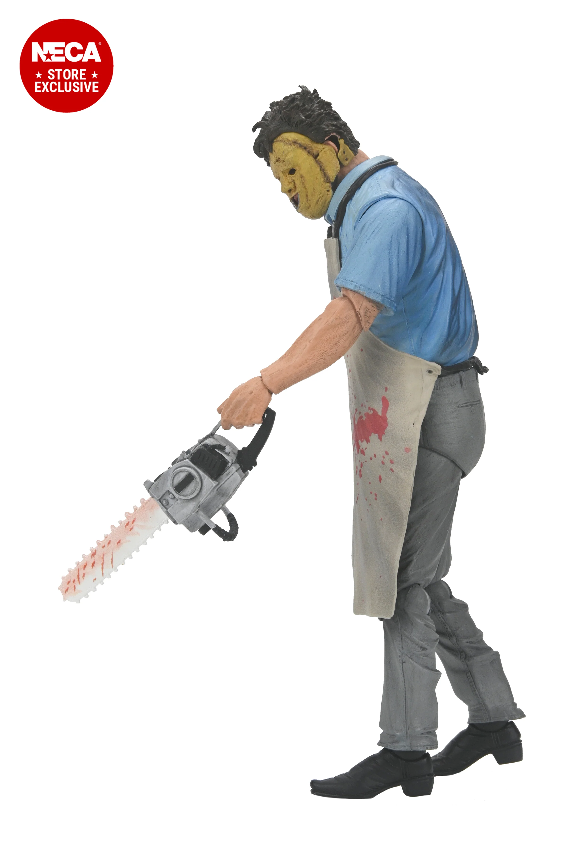 Texas Chainsaw Massacre - 50th Anniversary Ultimate Poster Leatherface 7" Scale Action Figure - Image 6