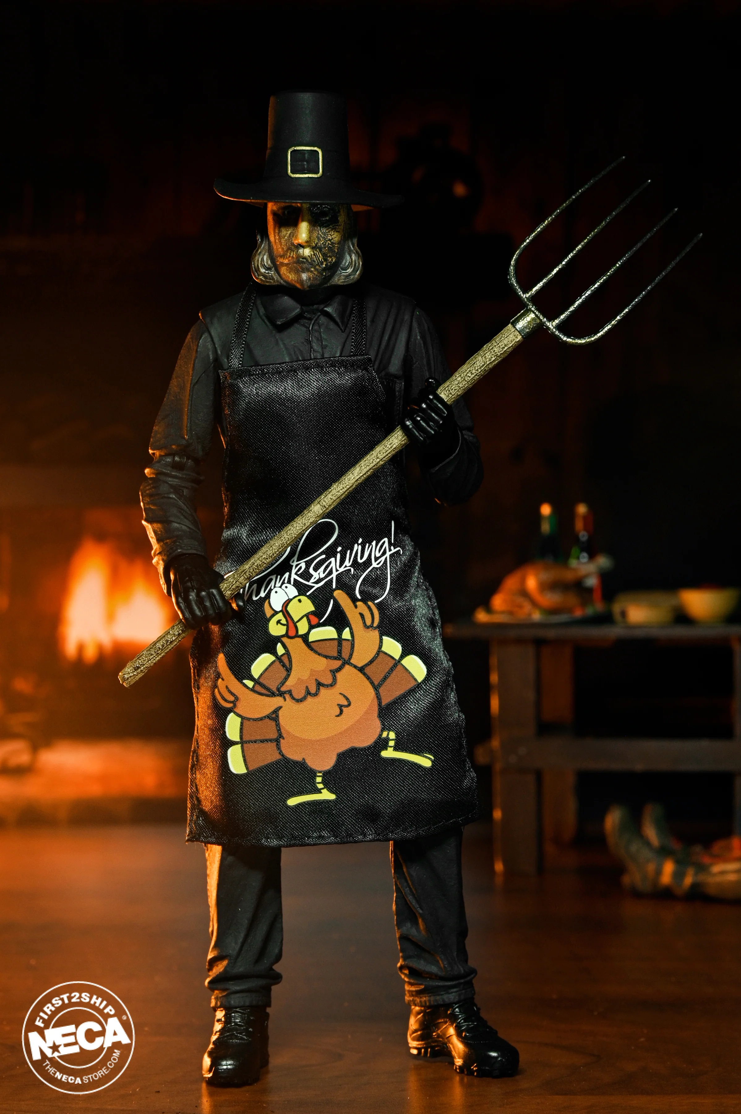 Thanksgiving - Ultimate âNo Leftoversâ John Carver 7â Scale Action Figure - Image 3