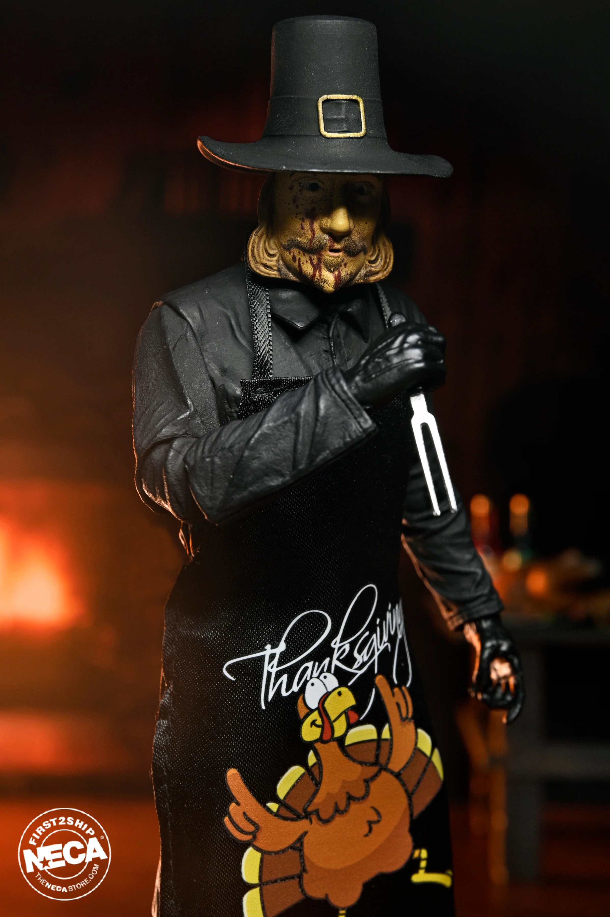 Thanksgiving - Ultimate âNo Leftoversâ John Carver 7â Scale Action Figure - Image 4