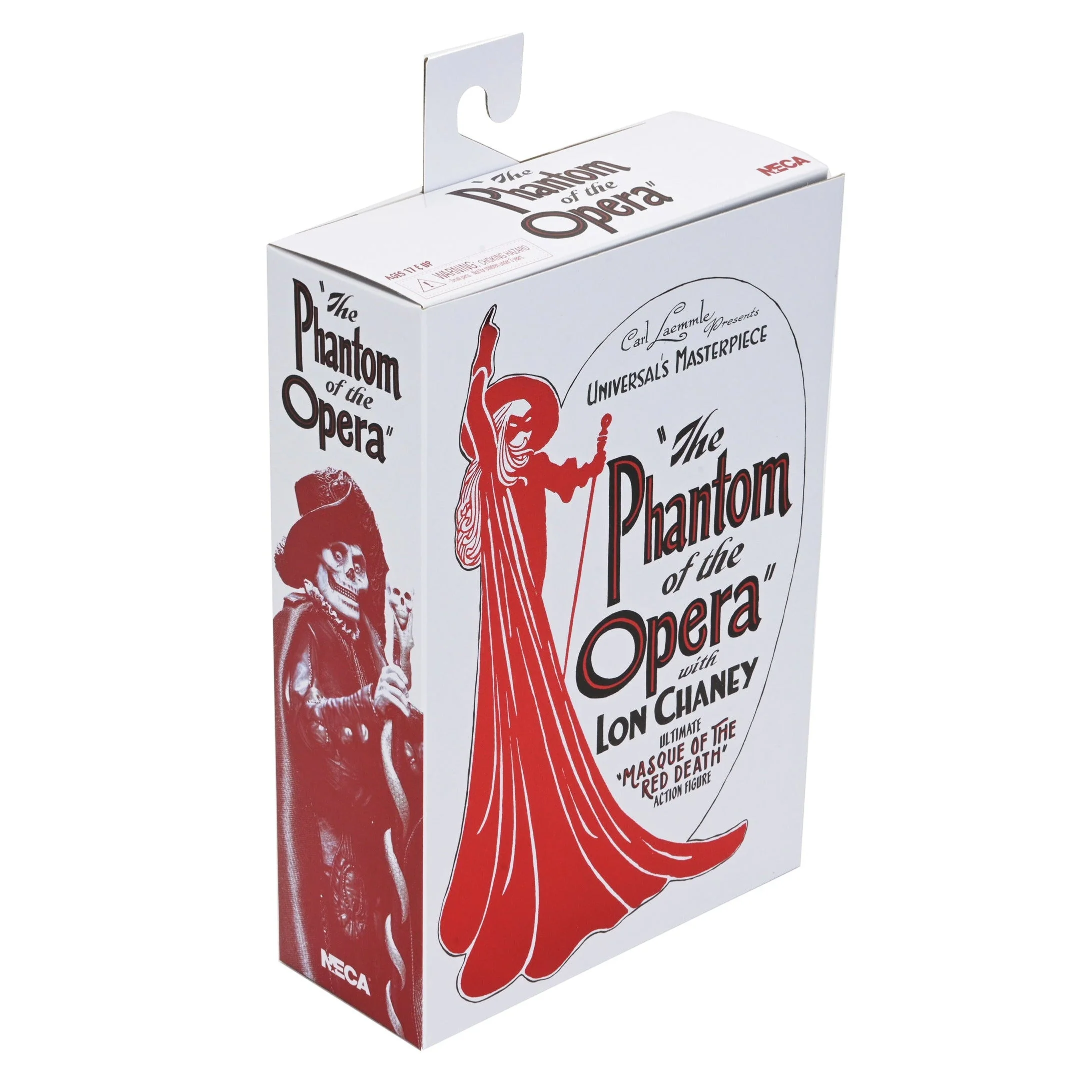 The Phantom of the Opera (1925) - Phantom of the Opera "Masque of the Red Death" 7" Scale Action Figure (Black & White) - Image 17