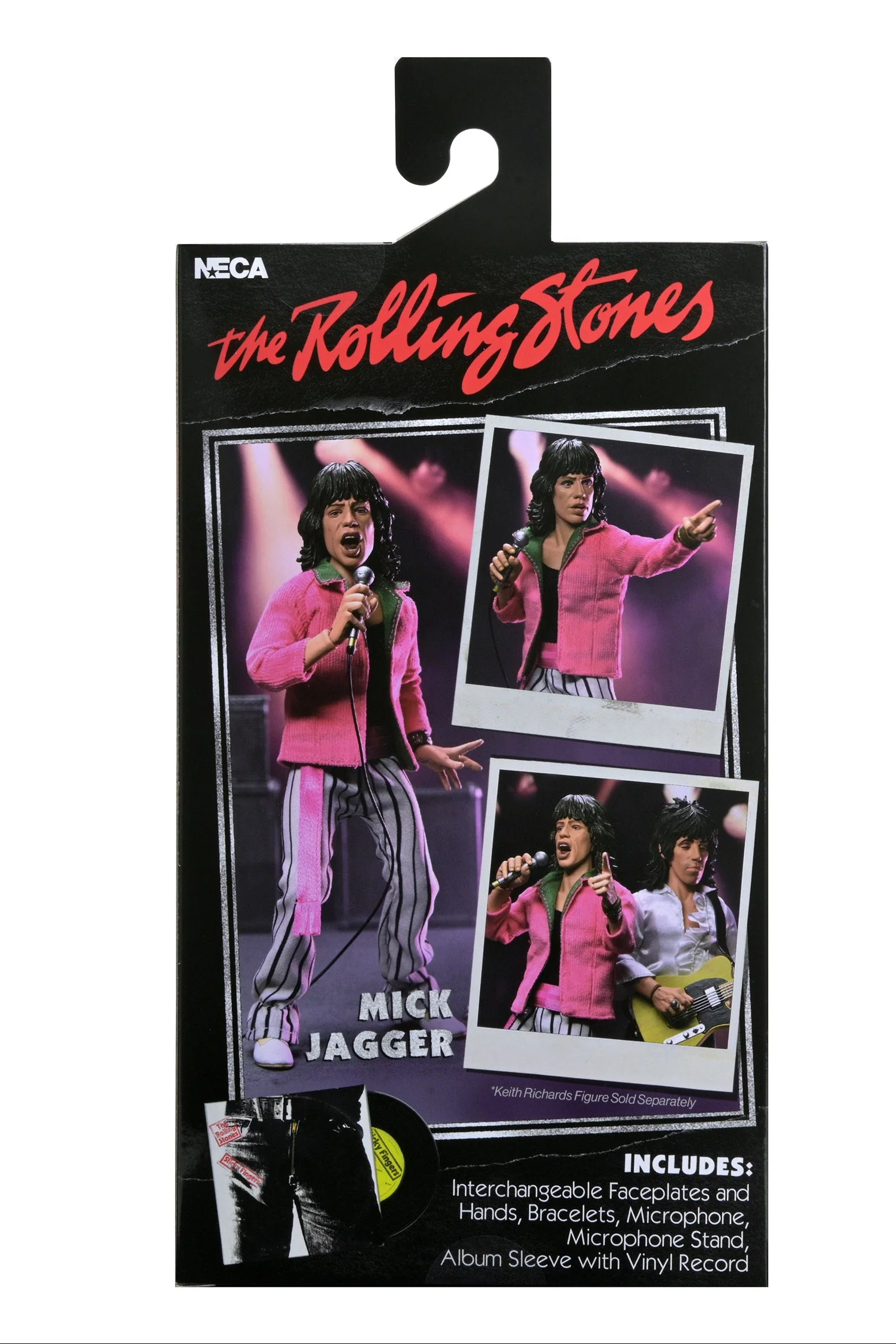 The Rolling Stones - Mick Jagger & Keith Richards (1975) 8" Clothed Action Figure Bundle - Image 15