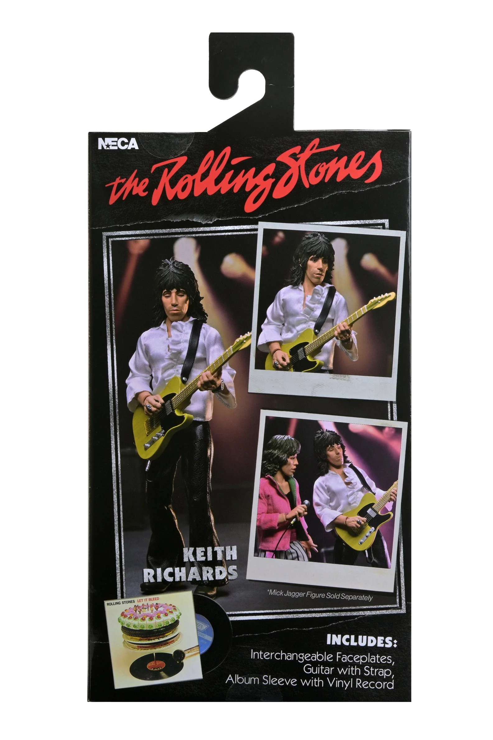 The Rolling Stones - Keith Richards (1975) 8â Clothed Action Figure - Image 7