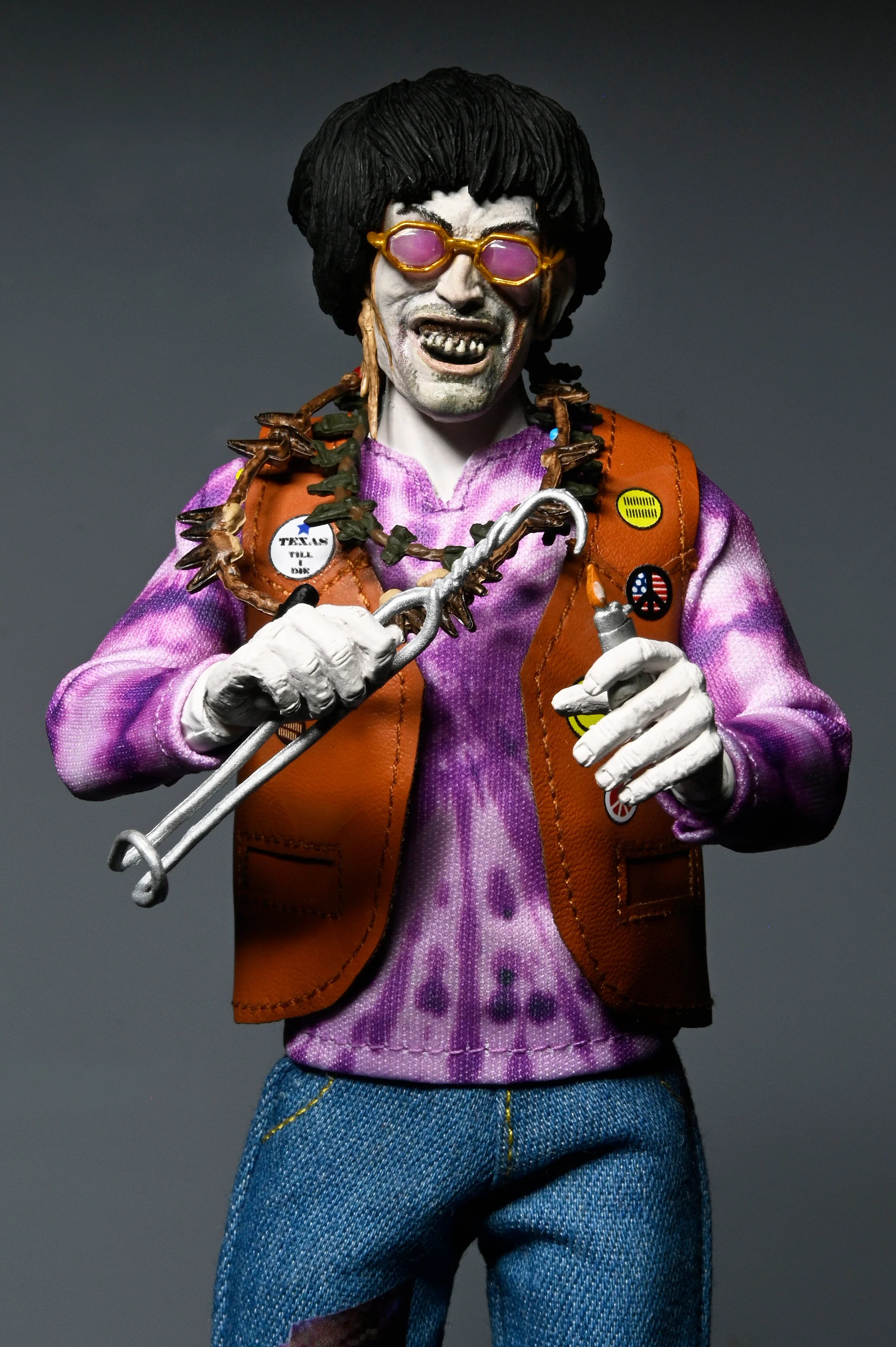 The Texas Chainsaw Massacre 2 - Chop Top 8” Clothed Figure - Image 4