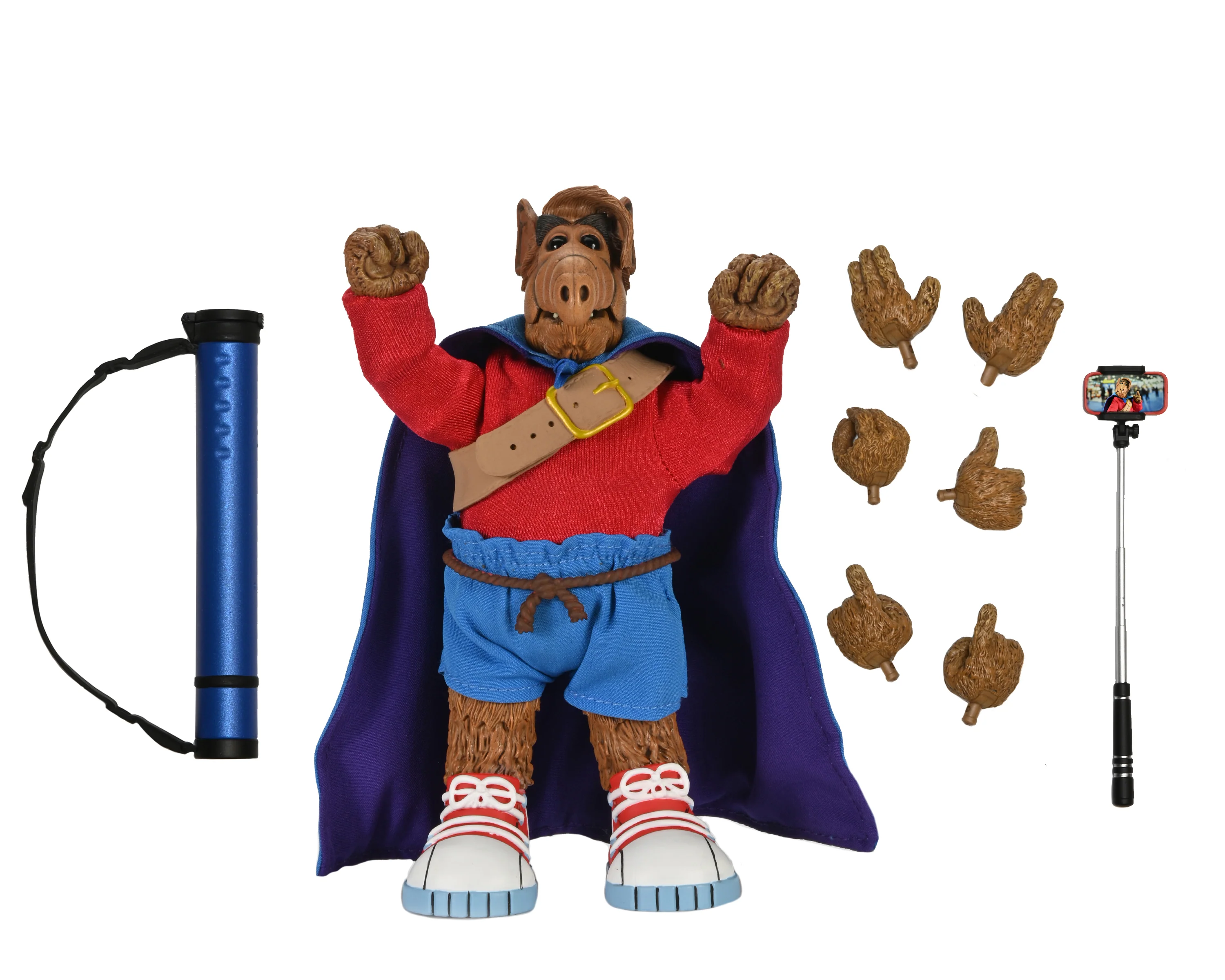 2024 CON EXCLUSIVE: Alf – Ultimate Super Alf 7” Scale Action Figure - Image 3