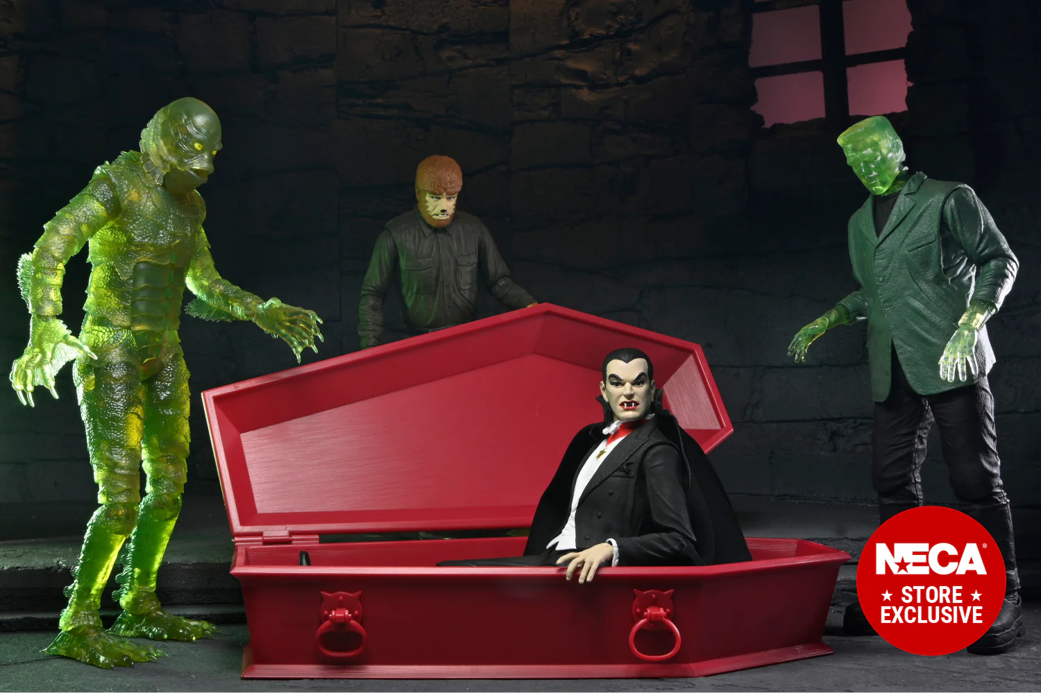 Universal Monsters - Crypt Club 7ā Scale Action Figure 4-Pack - Image 3