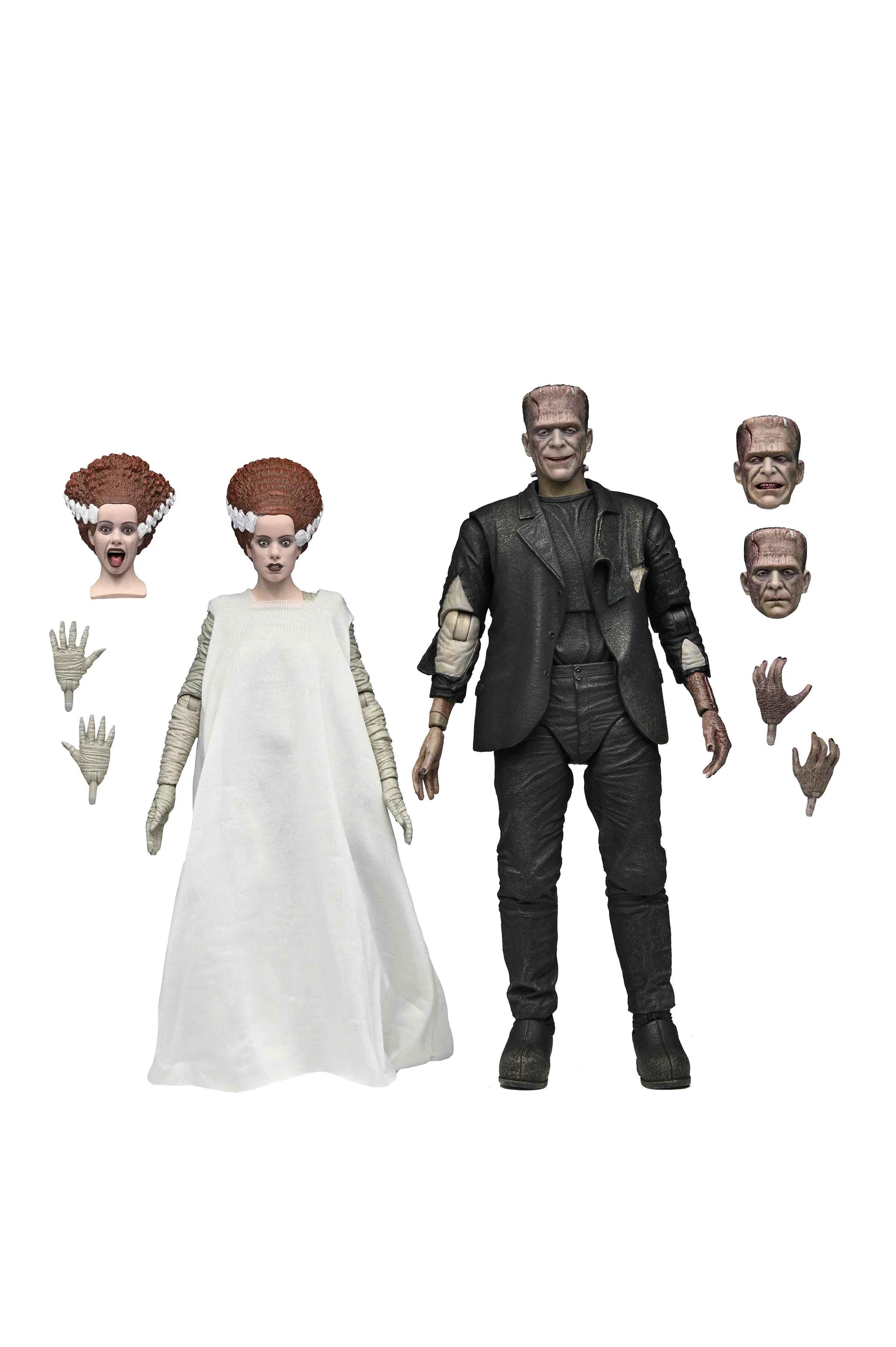 Universal Monsters - The Bride of Frankenstein 90th Anniversary The Monster and His Bride 7ā Scale Action Figure 2-Pack (PRE-ORDER) - Image 10