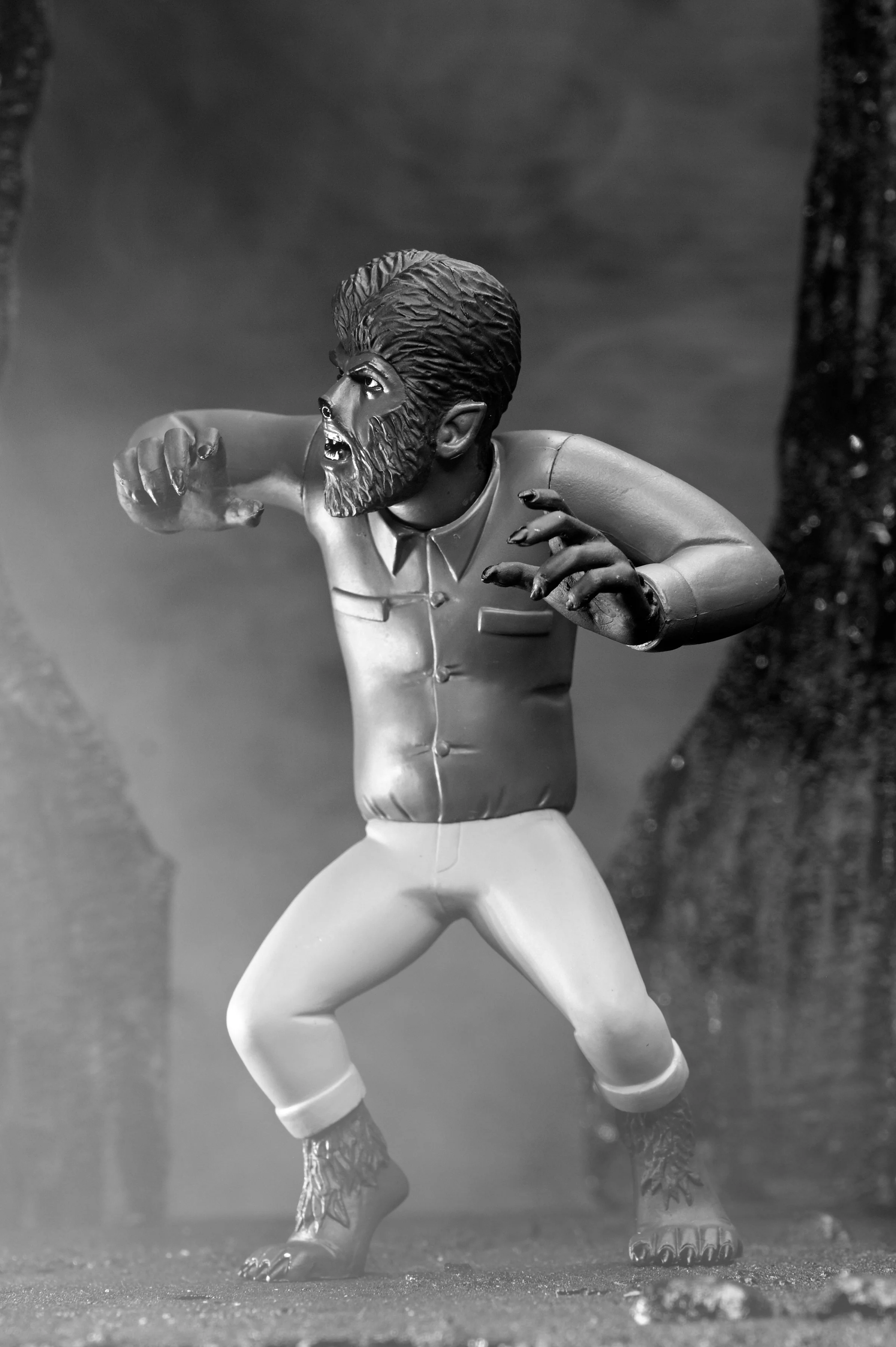 Universal Monsters - Toony Terrors Silver Screen Edition (Series 10) 6ā Scale Action Figure Bundle (Dracula, Frankenstein, Mummy & Wolfman) - Image 22