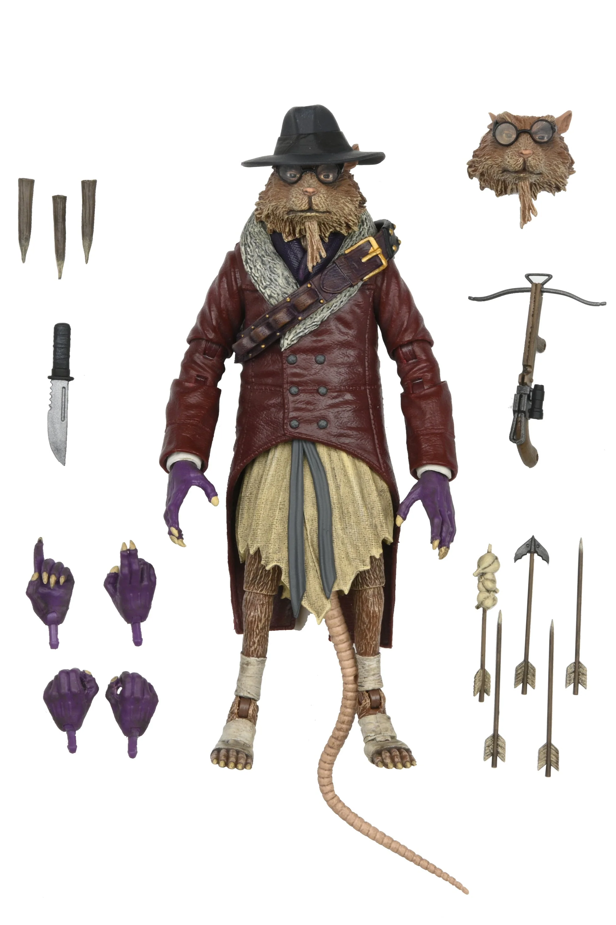 Universal Monsters x Teenage Mutant Ninja Turtles - Shredder as Dracula and Splinter as Van Helsing 7" Scale Action Figure Bundle - Image 23