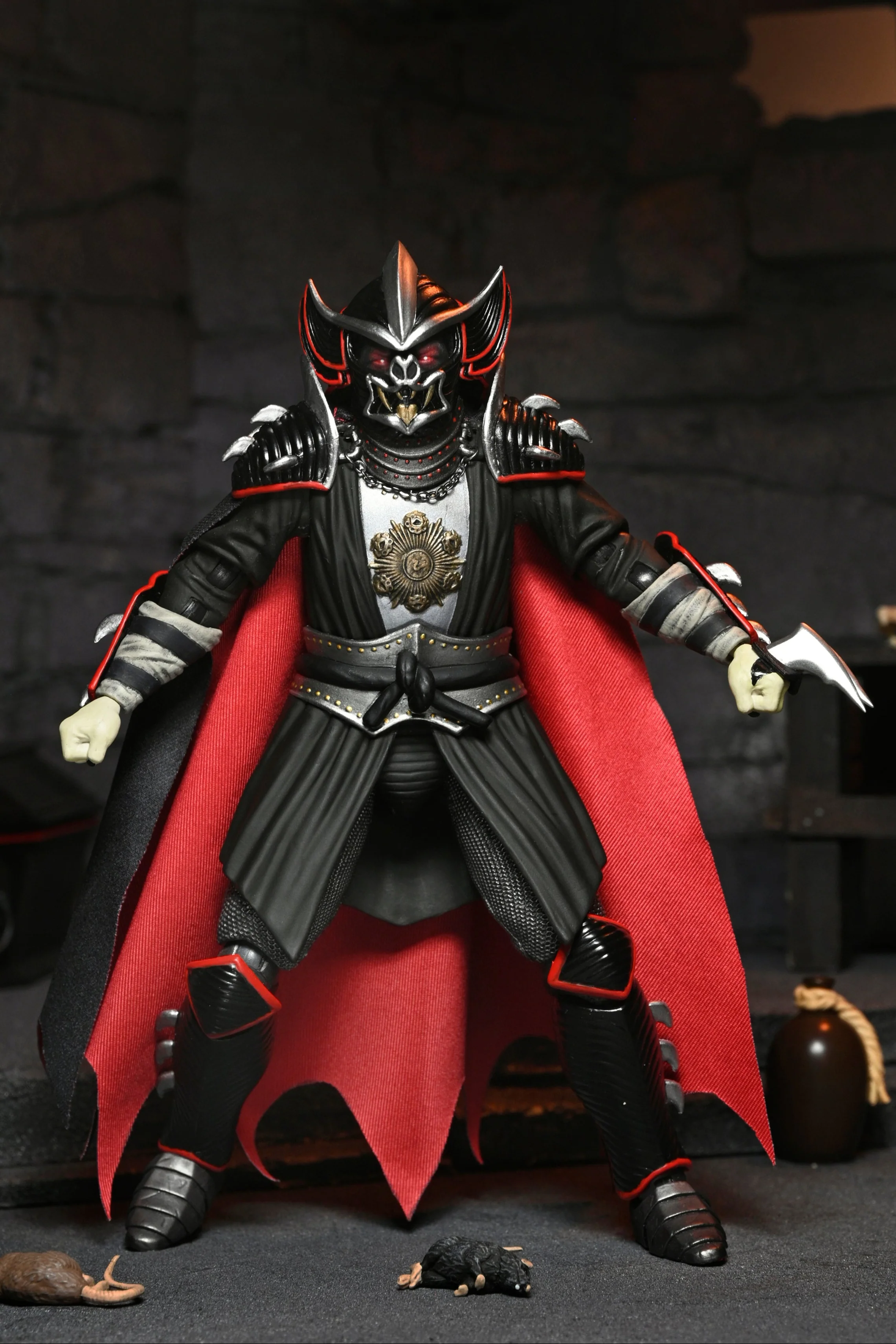 Universal Monsters x Teenage Mutant Ninja Turtles - Shredder as Dracula and Splinter as Van Helsing 7" Scale Action Figure Bundle - Image 6