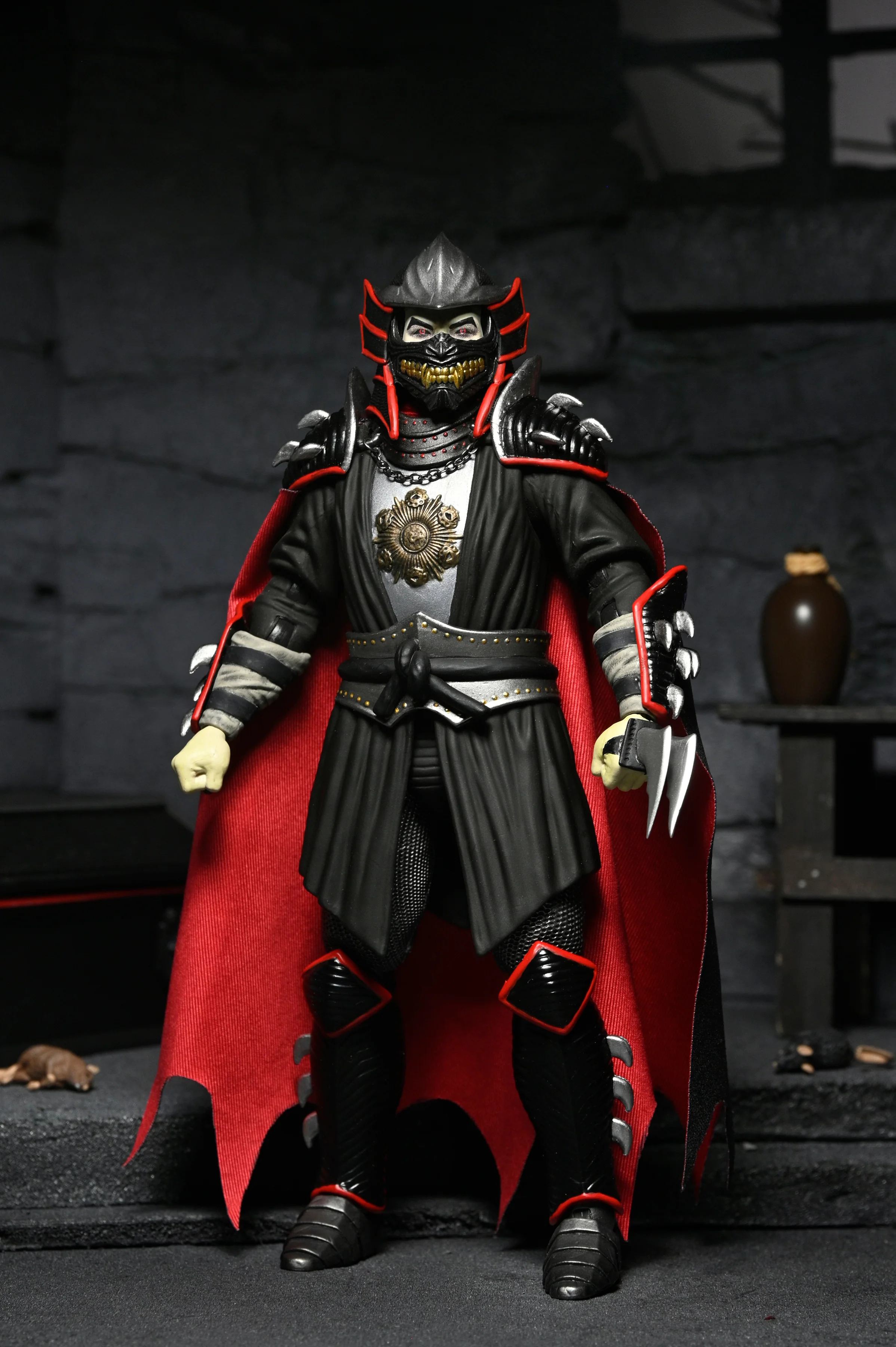Universal Monsters x Teenage Mutant Ninja Turtles - Shredder as Dracula and Splinter as Van Helsing 7" Scale Action Figure Bundle - Image 8