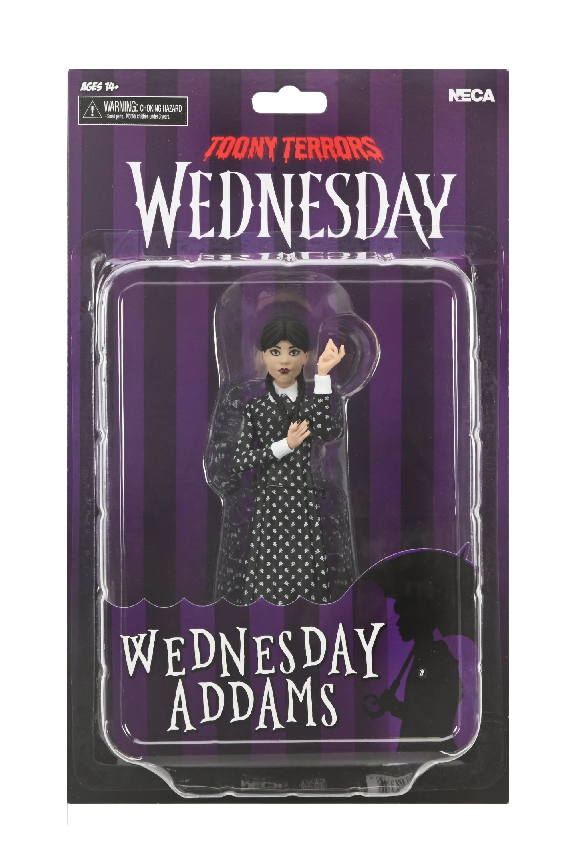 Wednesday - Toony Terrors Wednesday Addams (Classic Dress) 6" Scale Action Figure - Image 8