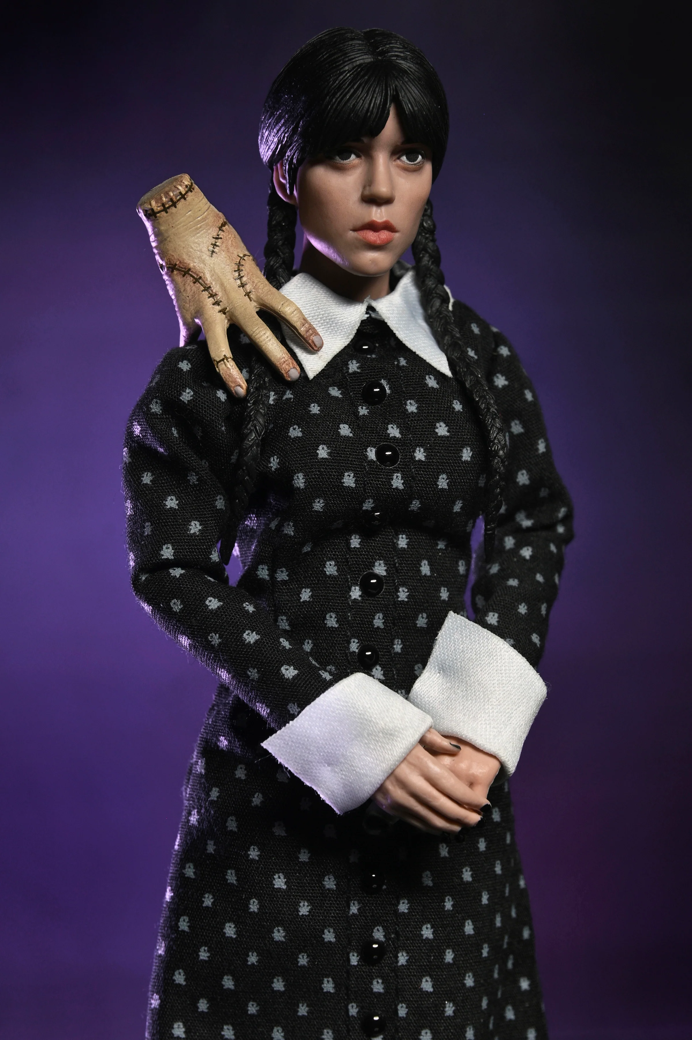 Wednesday - Wednesday Addams (Classic Dress) 8" Clothed Action Figure - Image 4